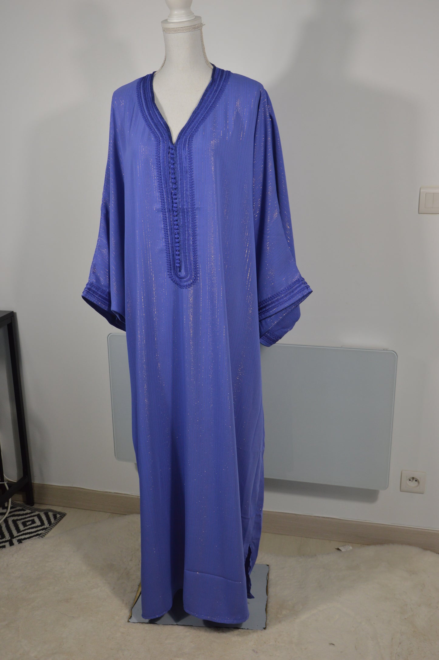Gandoura Orientale Pailletée – Violet