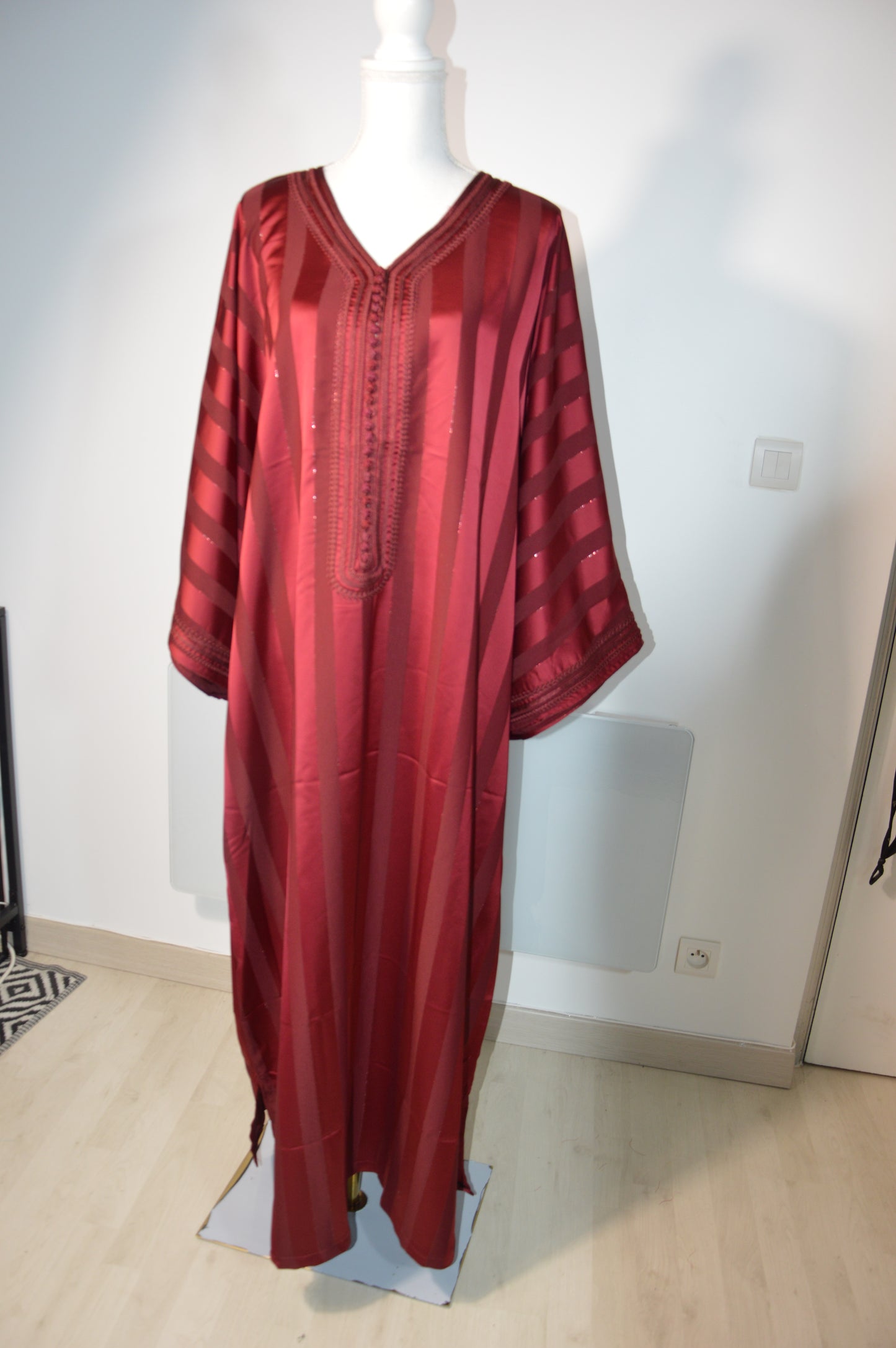 Gandora JAWARA Bordeaux — Crêpe de Soie