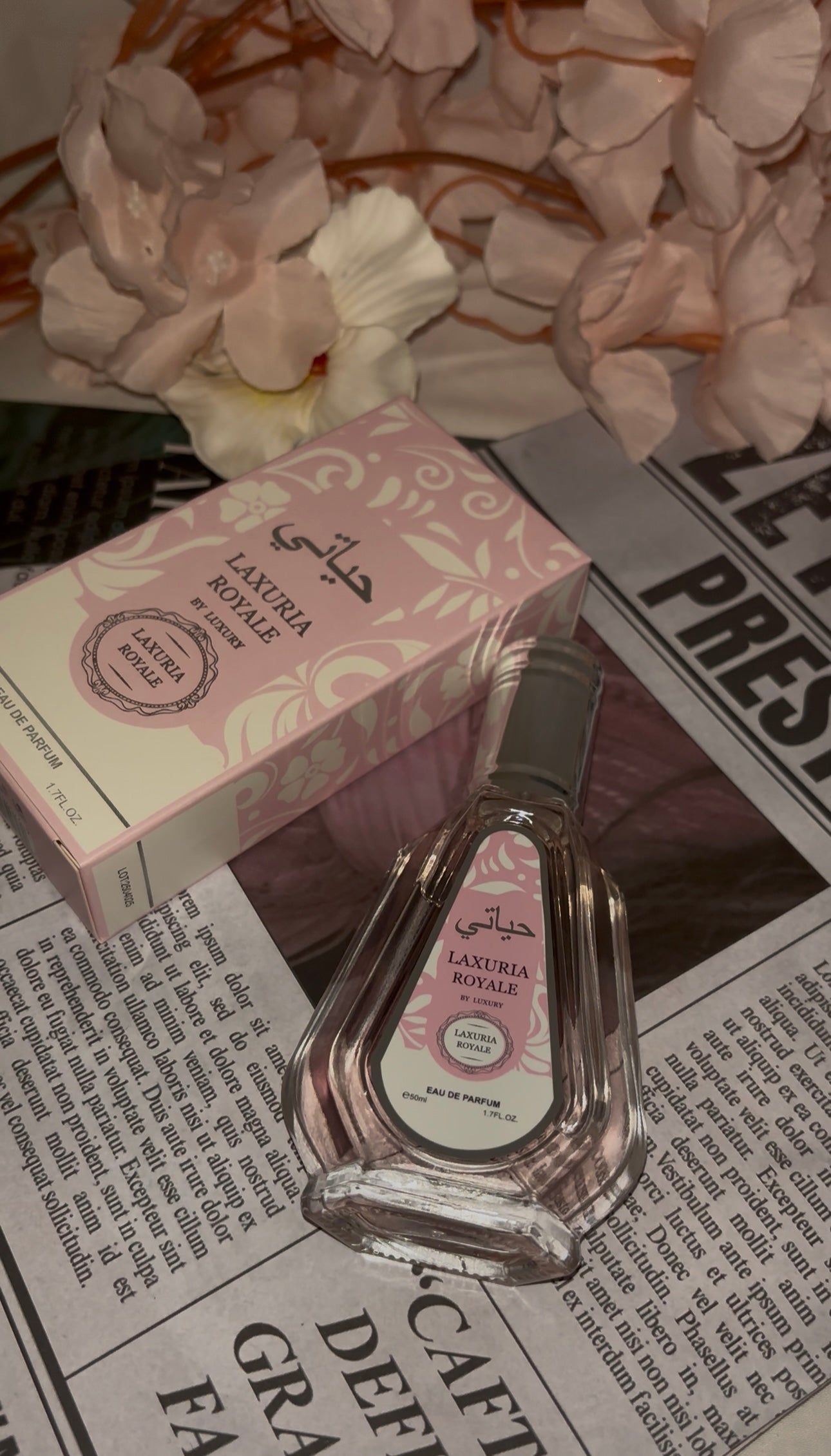 Laxuria Royale – Rose Divine | Eau de Parfum 50 ml – Femme