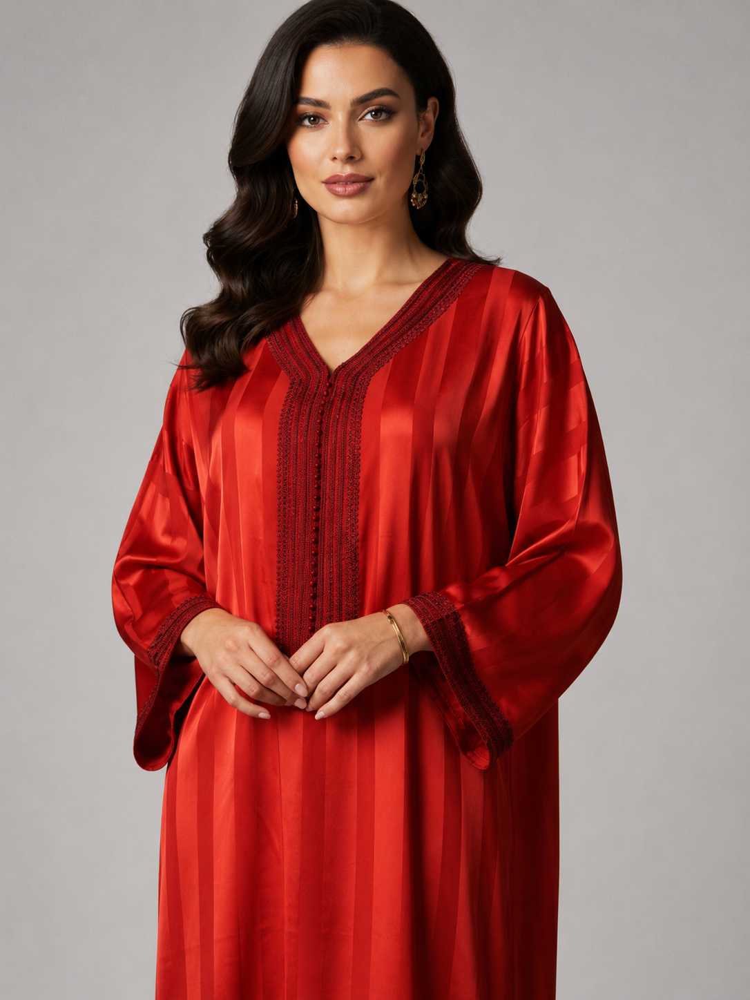 Gandoura Jawara Rouge