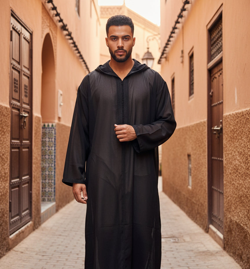Djellaba Noir