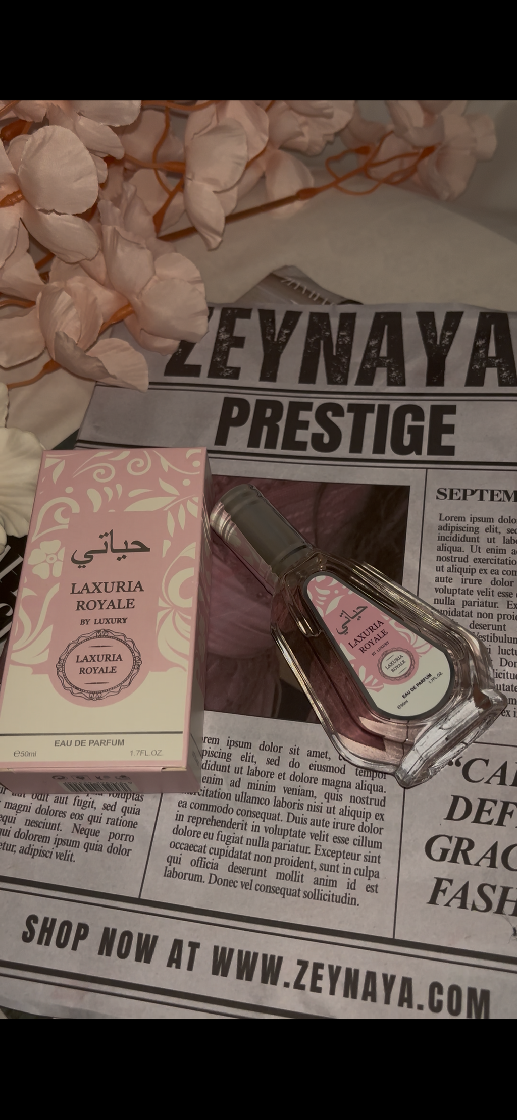 Laxuria Royale – Rose Divine | Eau de Parfum 50 ml – Femme
