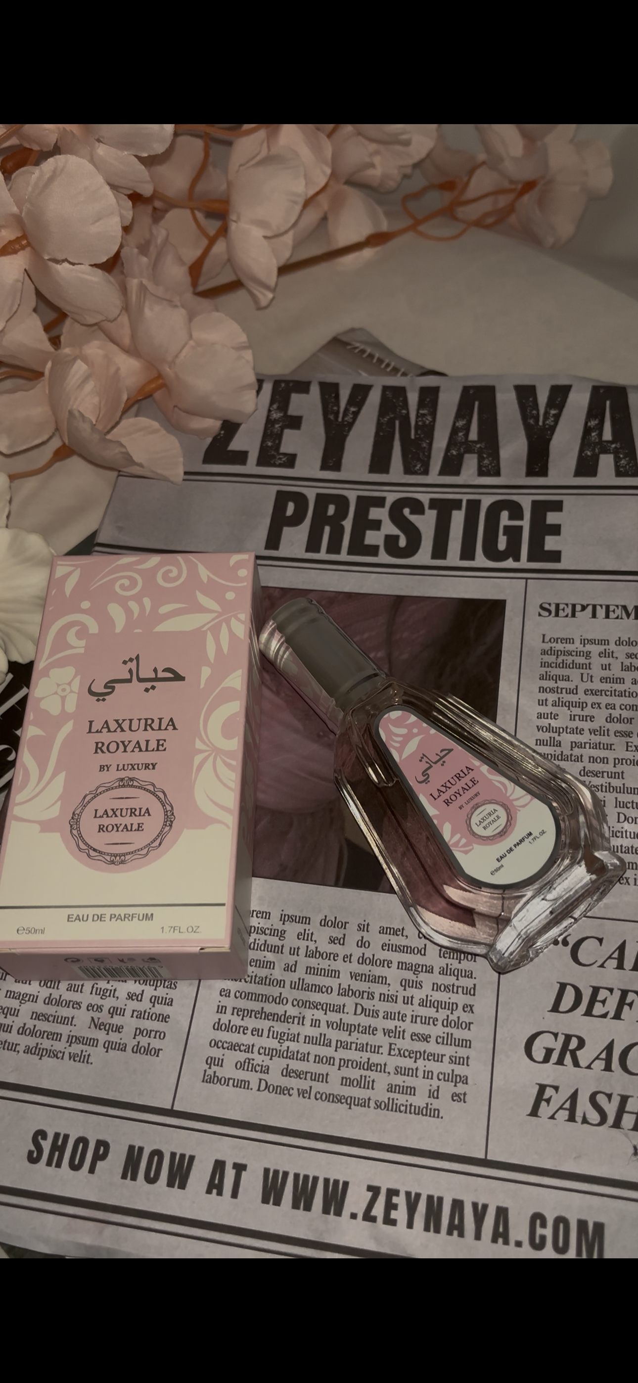 Laxuria Royale – Rose Divine | Eau de Parfum 50 ml – Femme