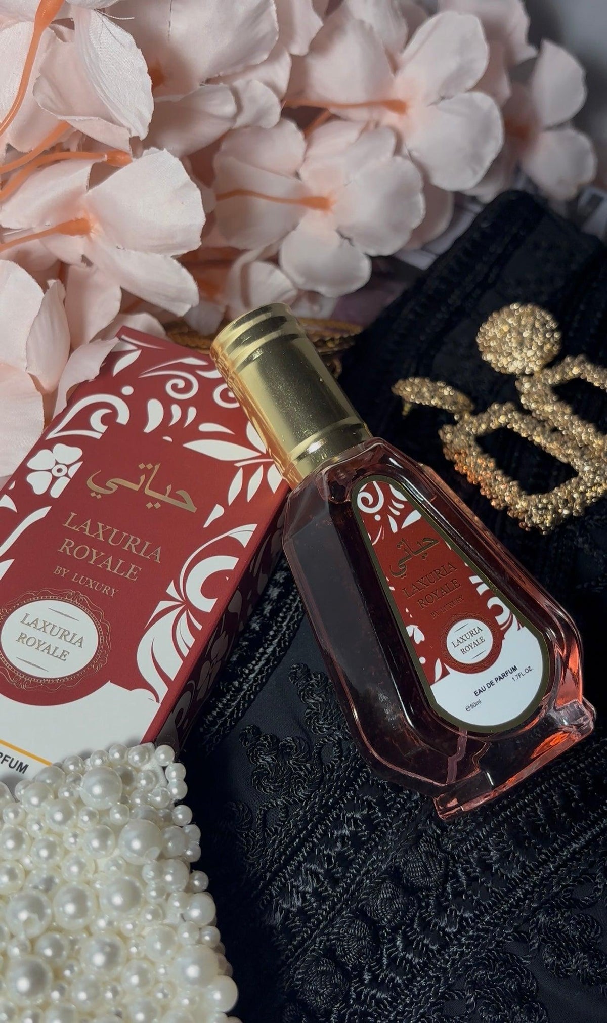 Laxuria Royale Rose Elixir parfum femme - flacon