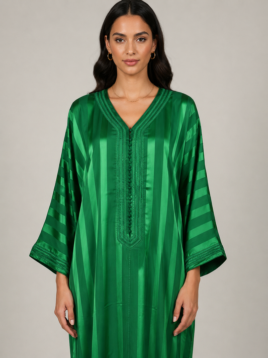 Gandoura JAWARA Vert