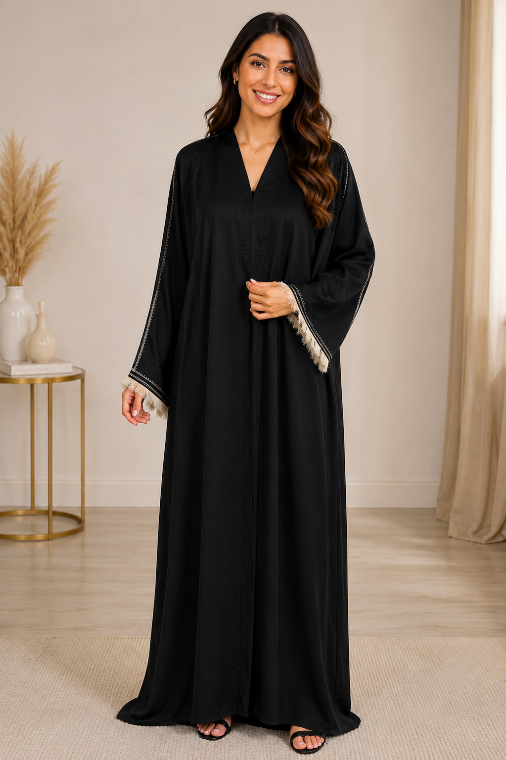Abaya Frange – Mouvement & Audace