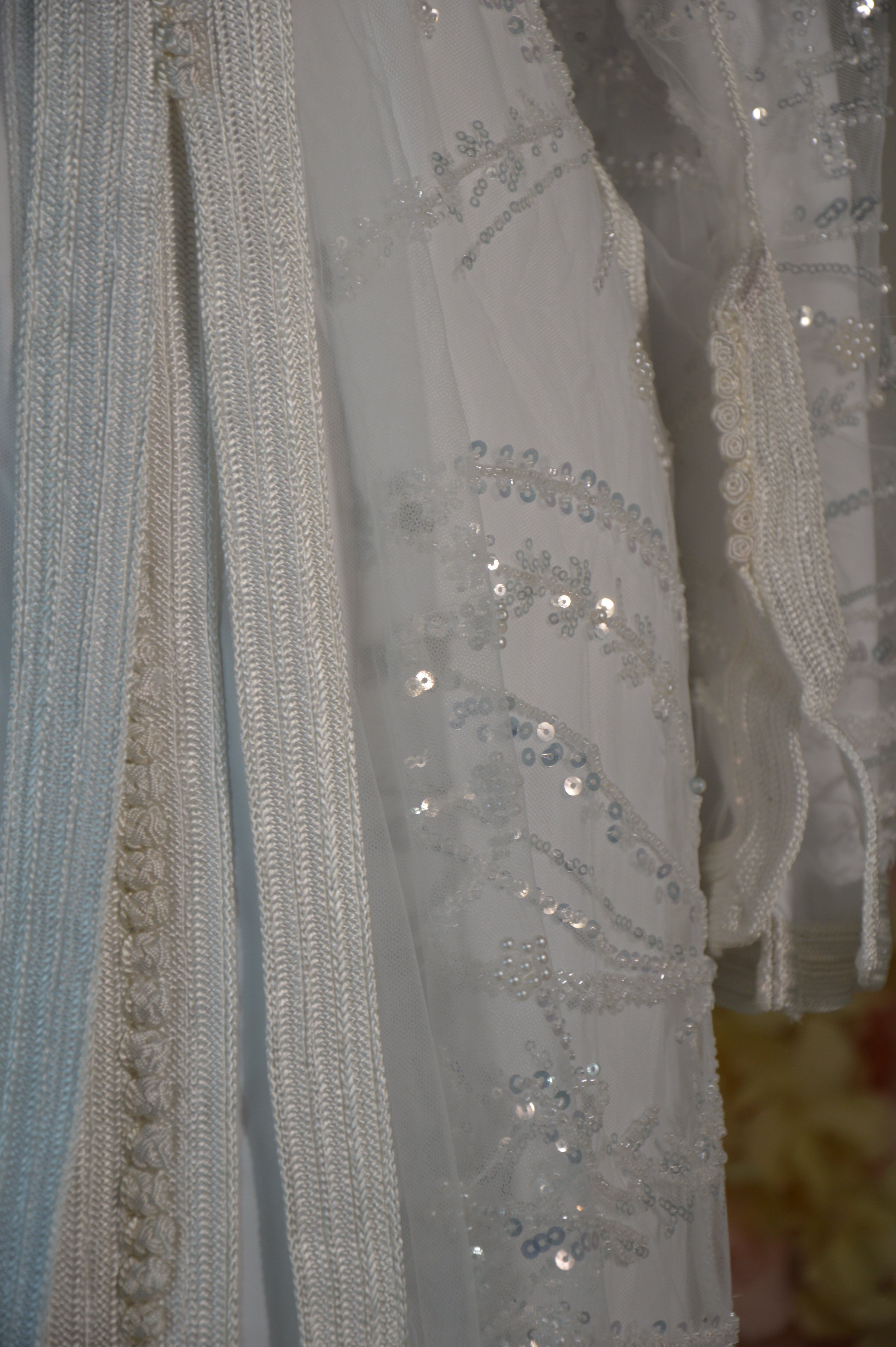 Takchita CRYSTAL BLANC sequins