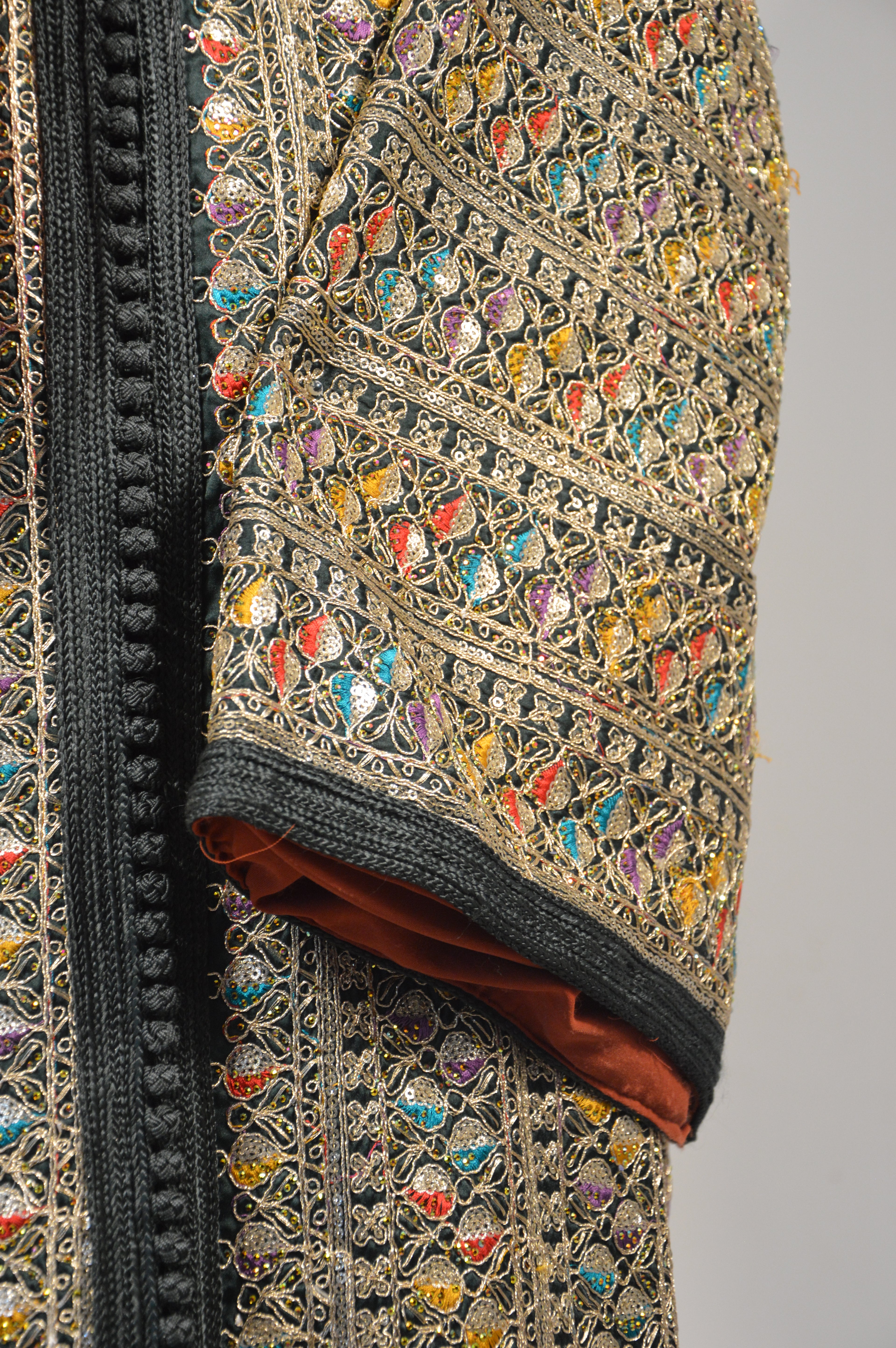 Caftan Sari Royale Multicolore – Zeynaya Collection