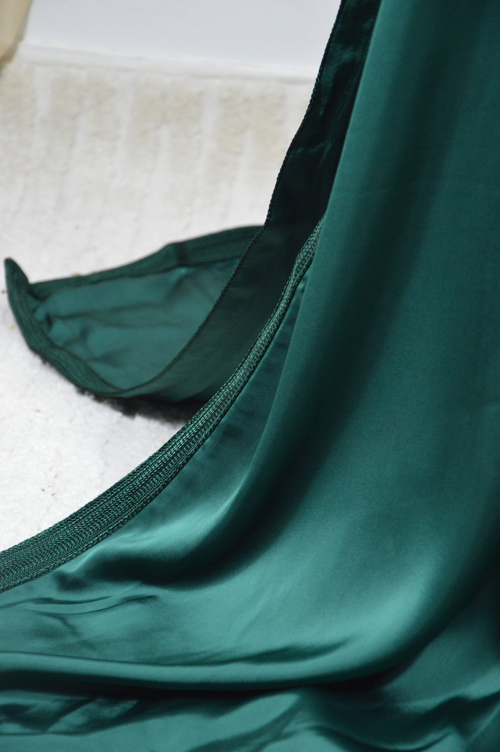 Takchita Crêpe de Soie Émeraude → “Jardin d’Émeraude”