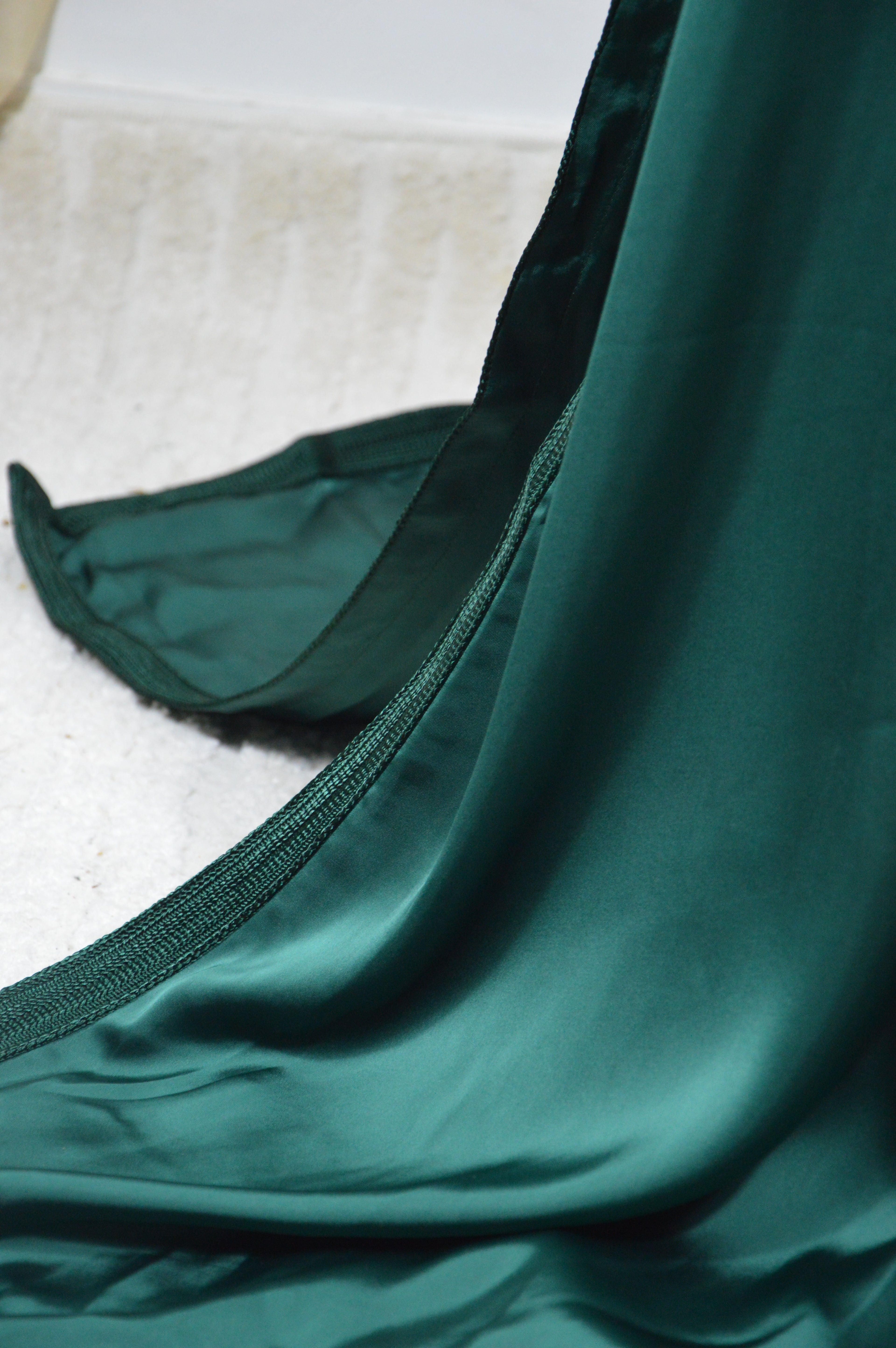 Takchita Crêpe de Soie Émeraude → “Jardin d’Émeraude”