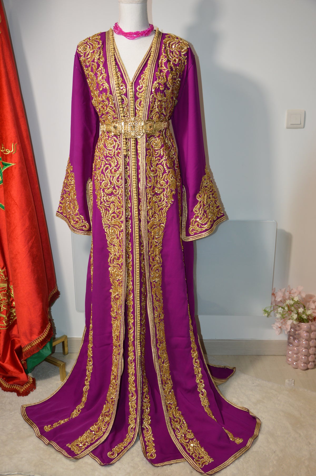 Takchita Signature Fuschia Perlée