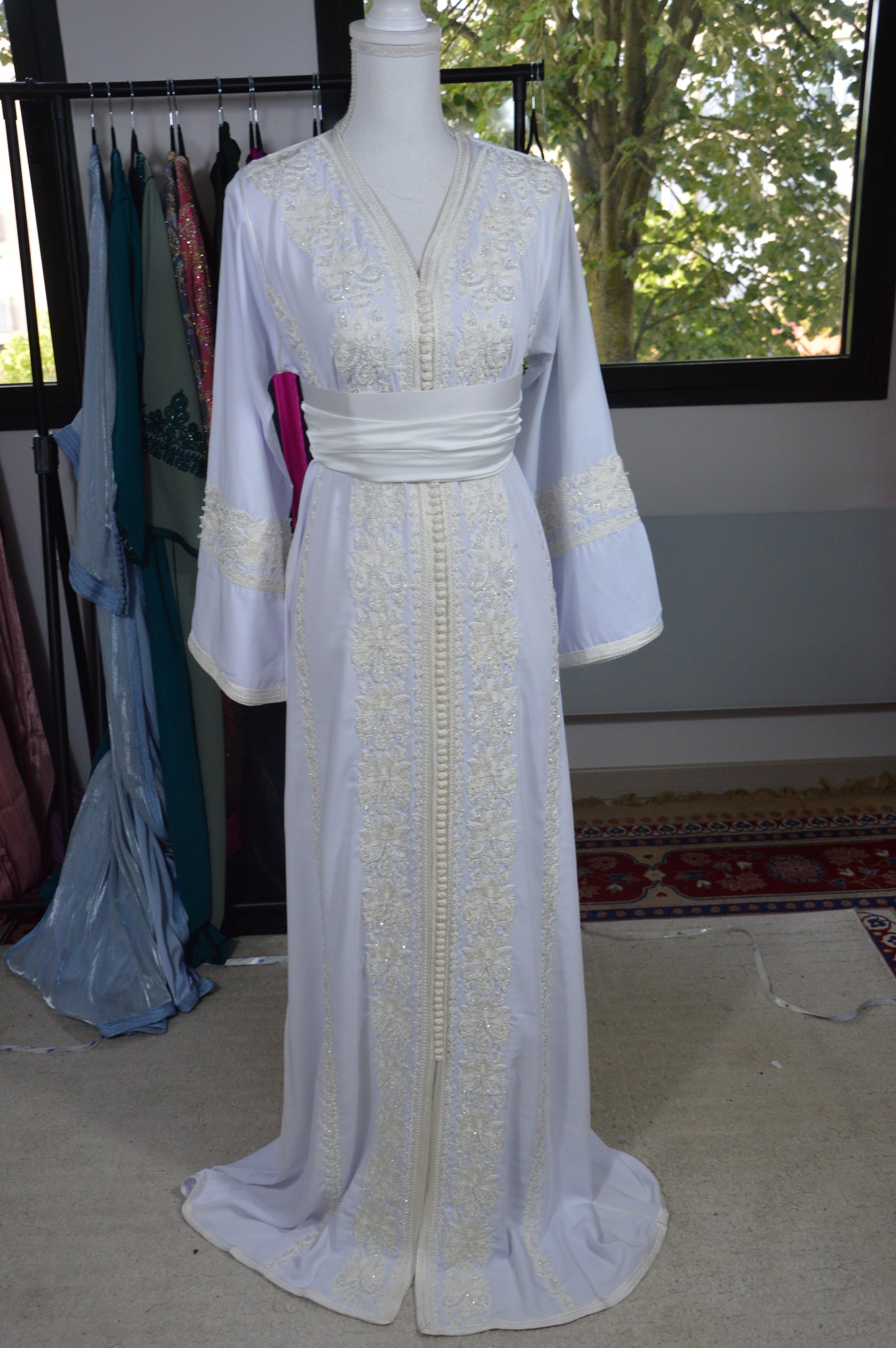 Caftan Bridal Premium Perlés