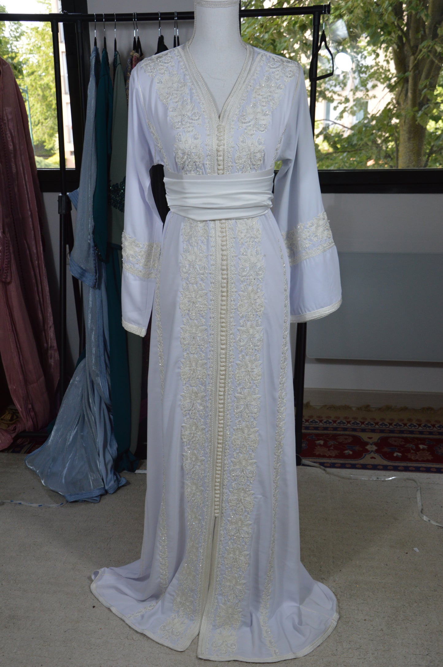 Caftan Bridal Premium Perlés