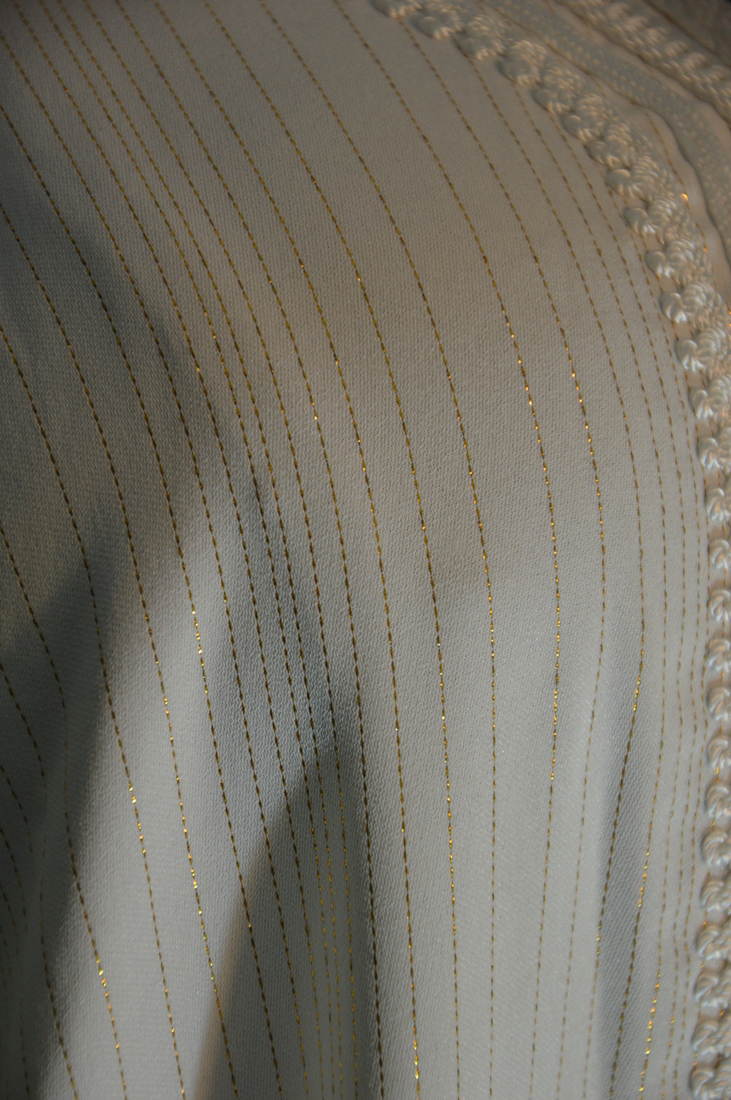 Gandoura Pailletée Blanche