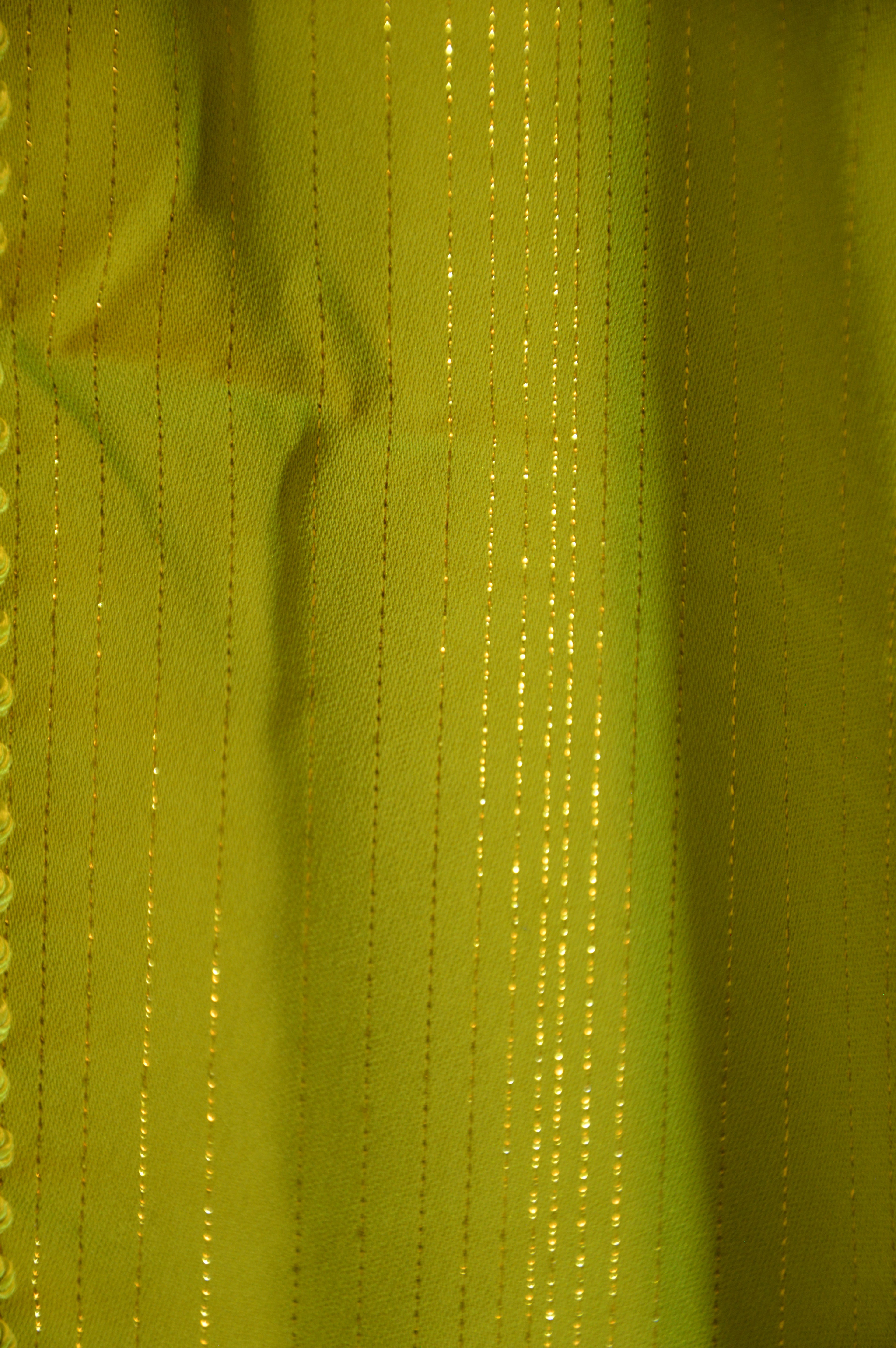 Gandoura Orientale Pailletée – Vert Pistache