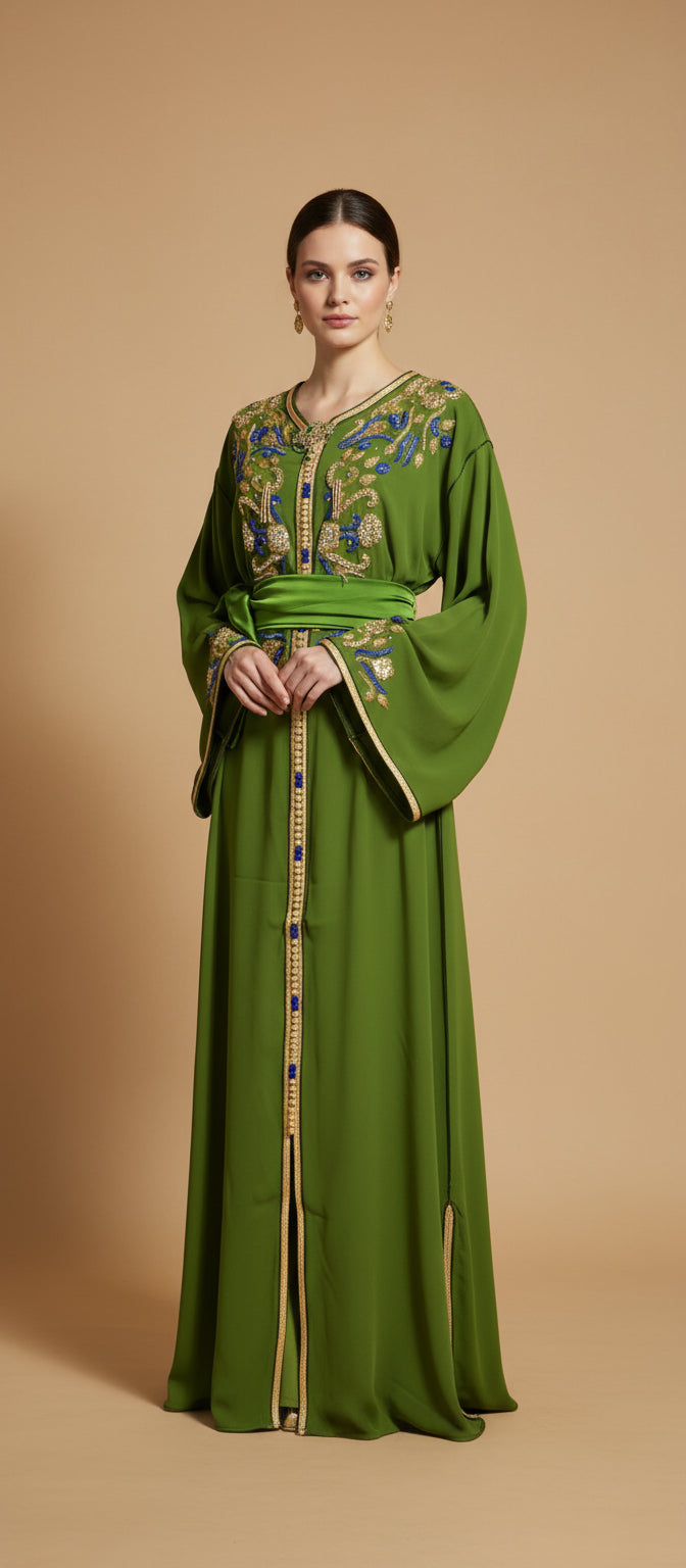 Caftan Olive Royale