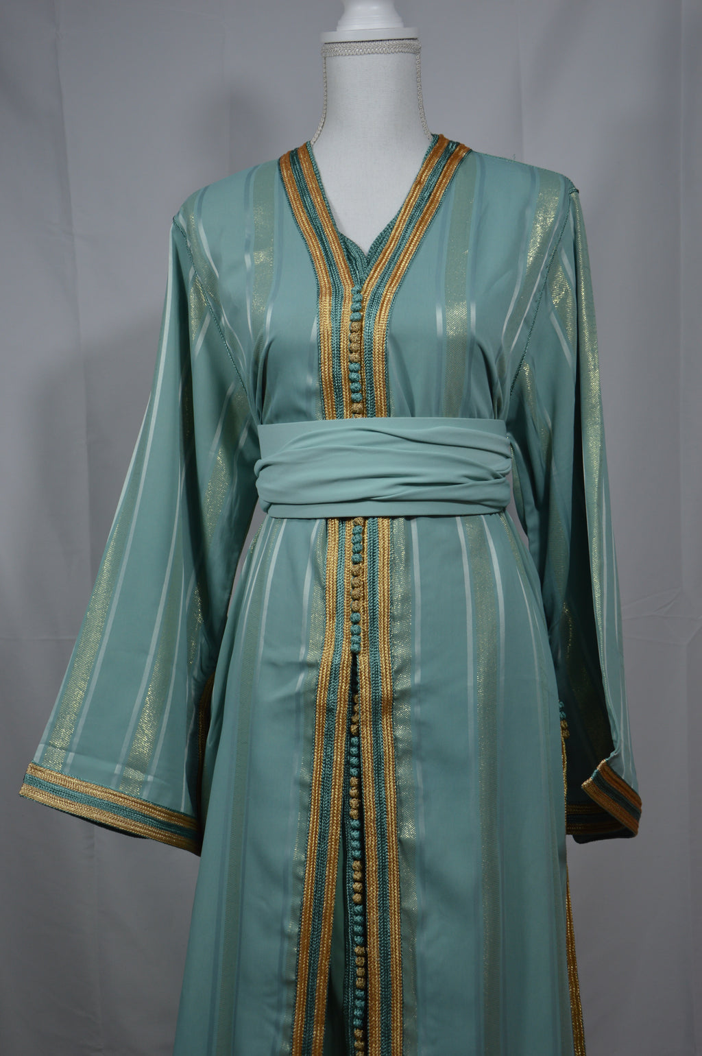 Takchita Céleste Bleu Turquoise – Élégance Royale