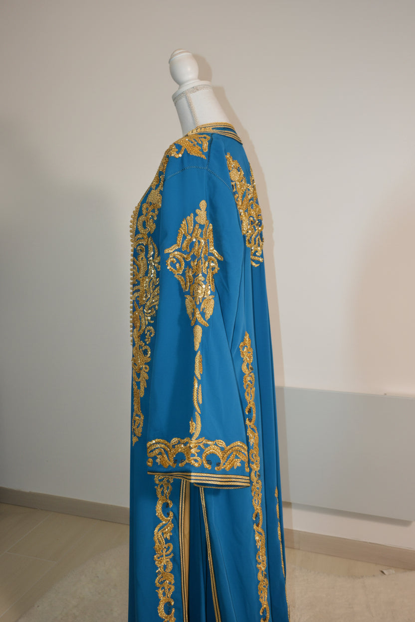 Takchita Haute Couture Bleue