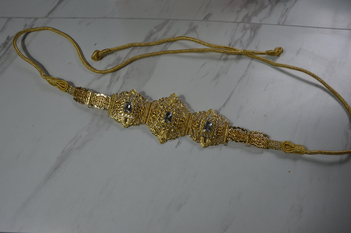 Ceinture Mdamma Or et Argent