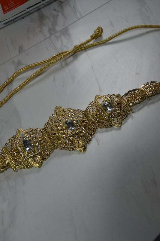 Ceinture Mdamma Or et Argent