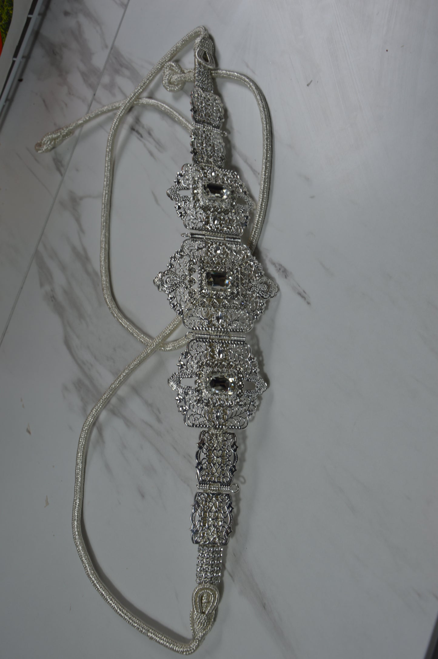 Ceinture Mdamma Argentée