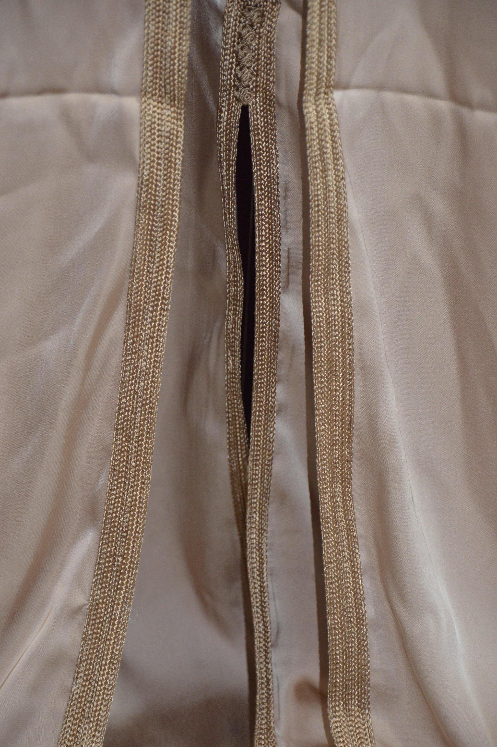 Caftan takchita beige moka brodé - détail