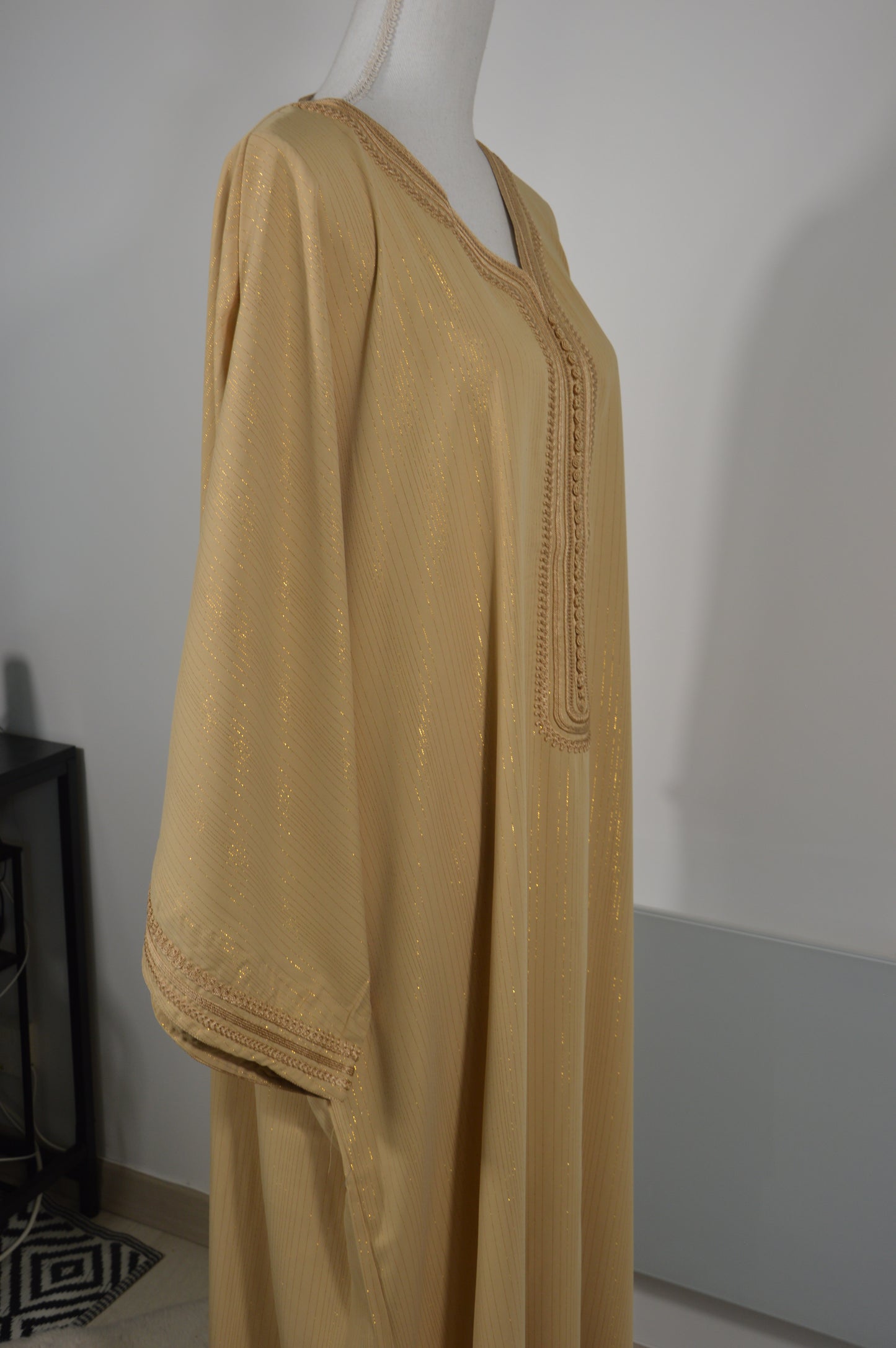 Gandoura Orientale Pailletée – Or