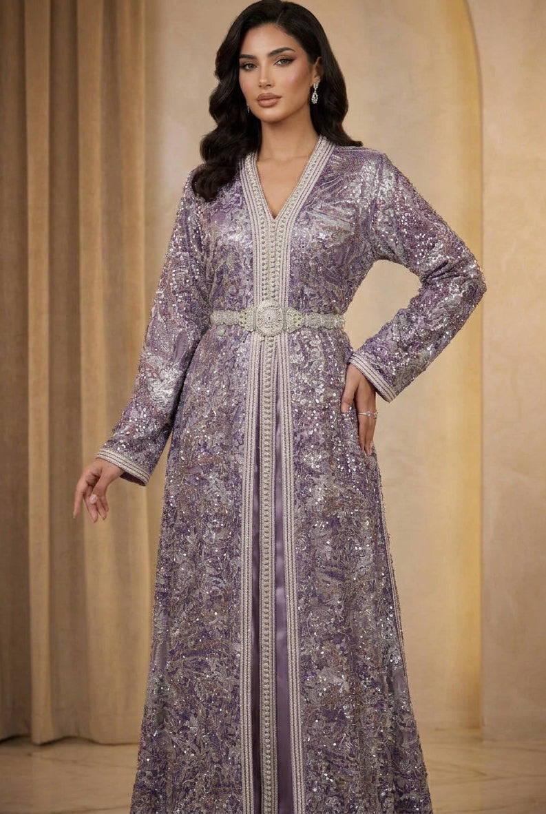 Takchita Ibtissam Crystal – Lilas Argenté