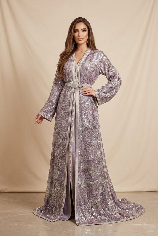 Takchita Ibtissam Crystal – Lilas Argenté