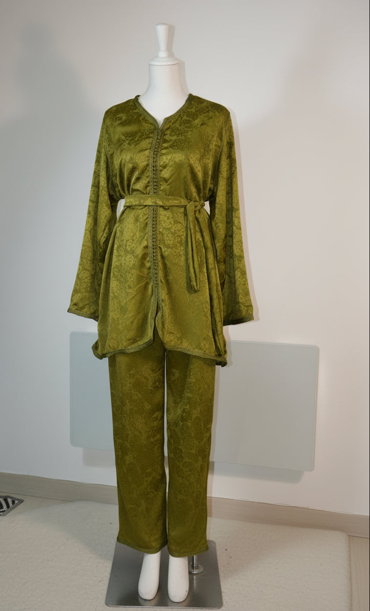 Ensemble Jabador Femme Vert Kaki