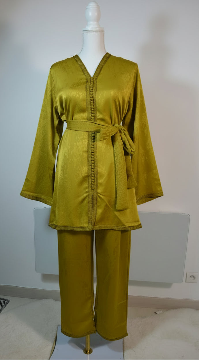 Ensemble Jabador Vert Olive