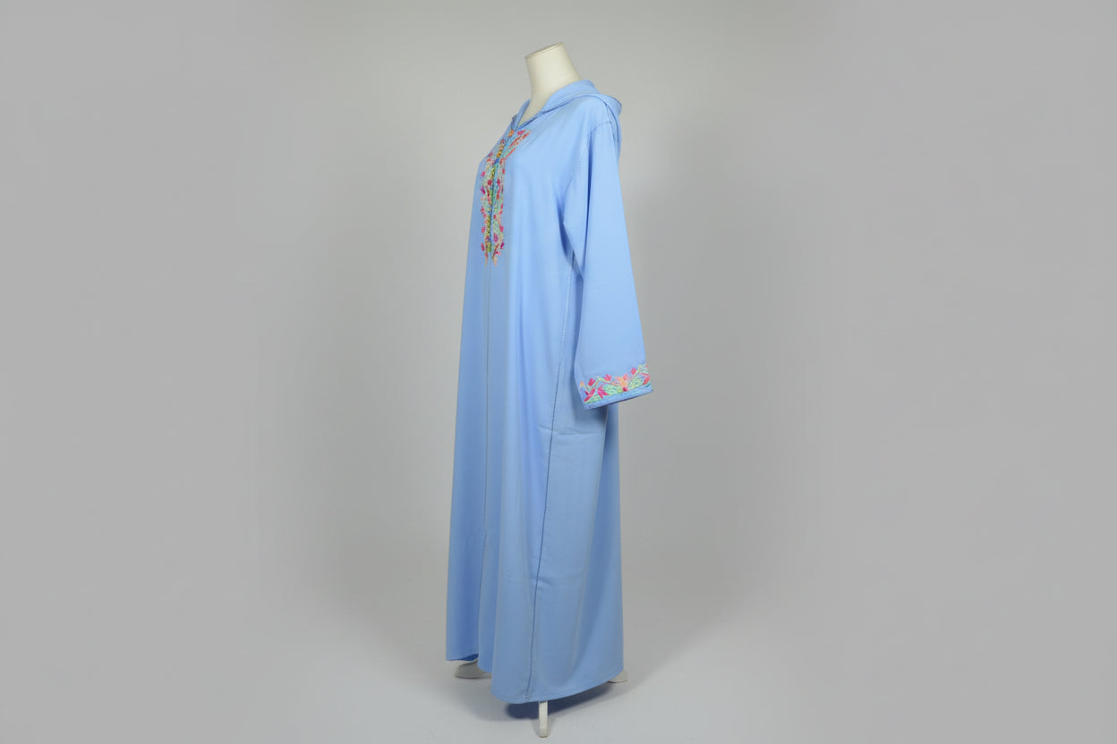 Jellaba Duo Maman et Fille - Ensemble Assorti Marocain de Luxe