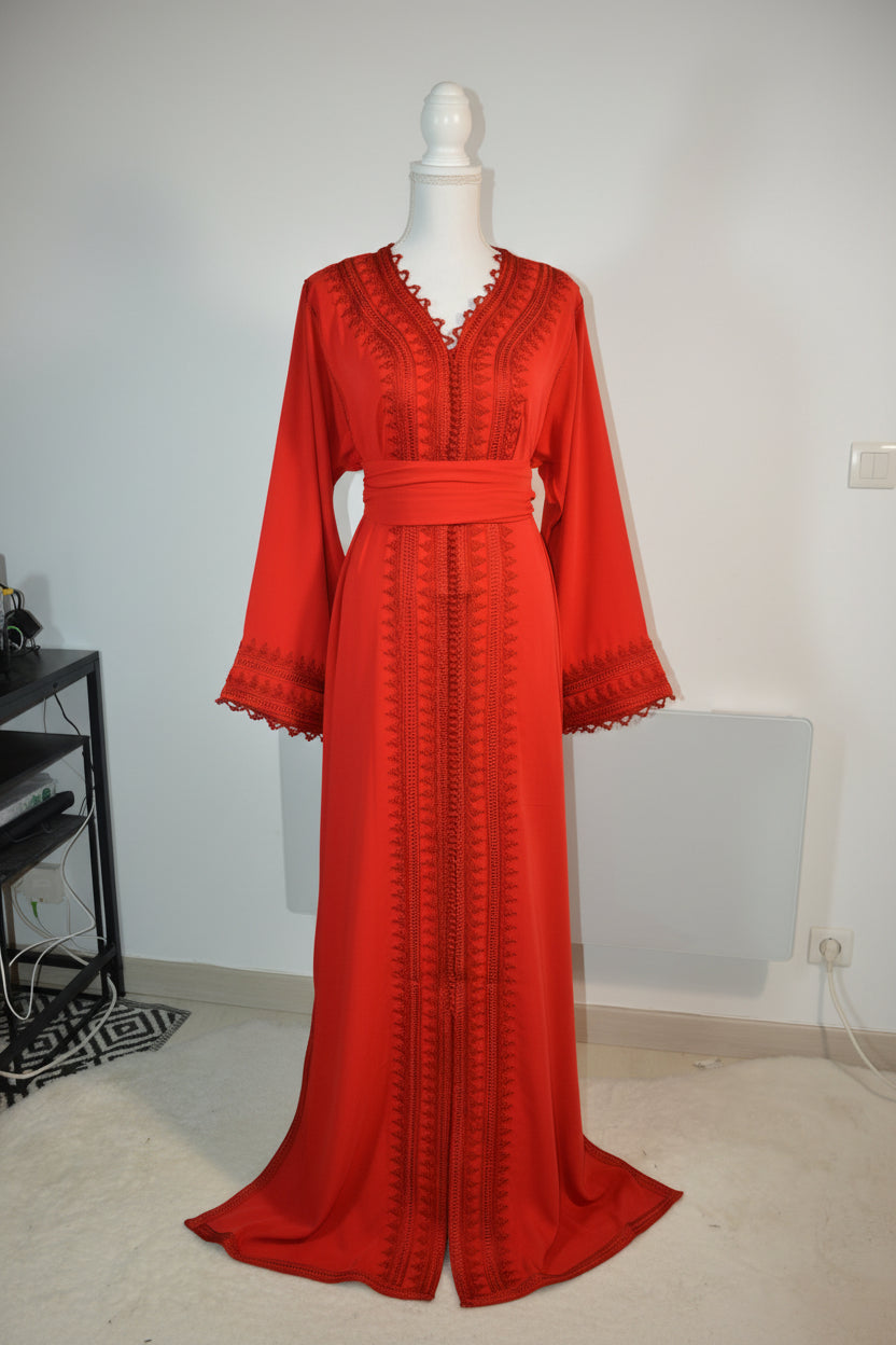 Caftan Malaik — Rouge