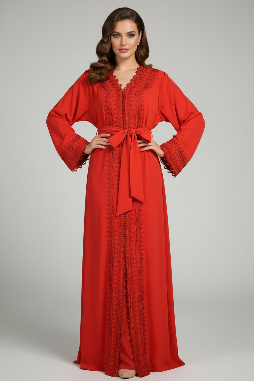 Caftan Malaik — Rouge