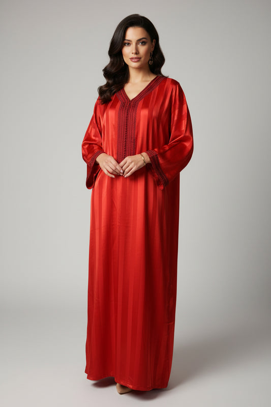 Gandoura JAWARA Rouge