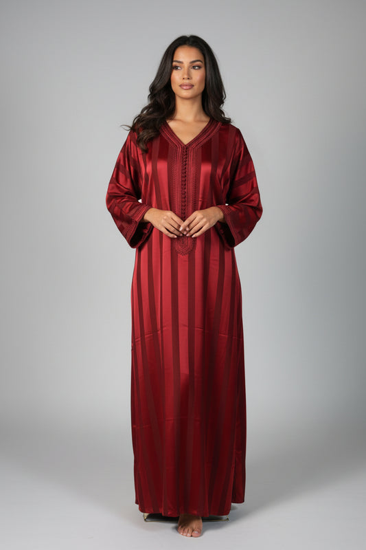 Gandora JAWARA Bordeaux — Crêpe de Soie
