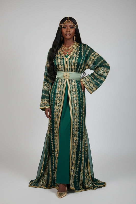 Caftan SARIA Émeraude