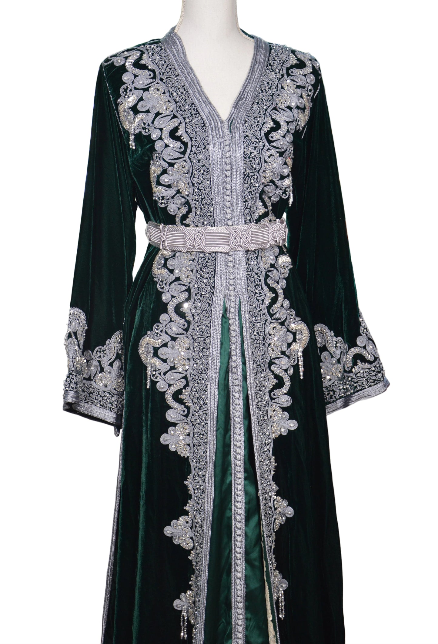 Takchita Velours Vert Royal – zeynaya prestige