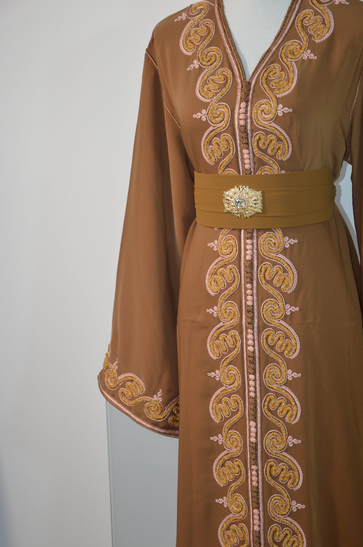 Caftan SOUMAYA camel