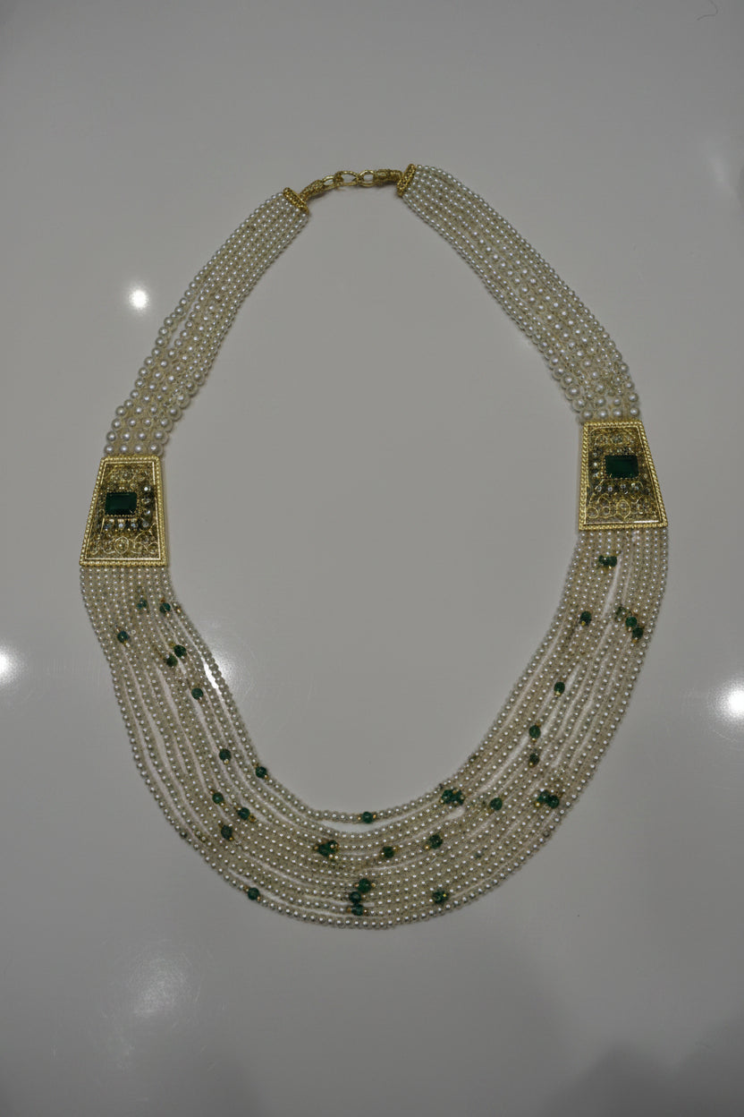 Collier Fassi Vert | Bijou Traditionnel Marocain