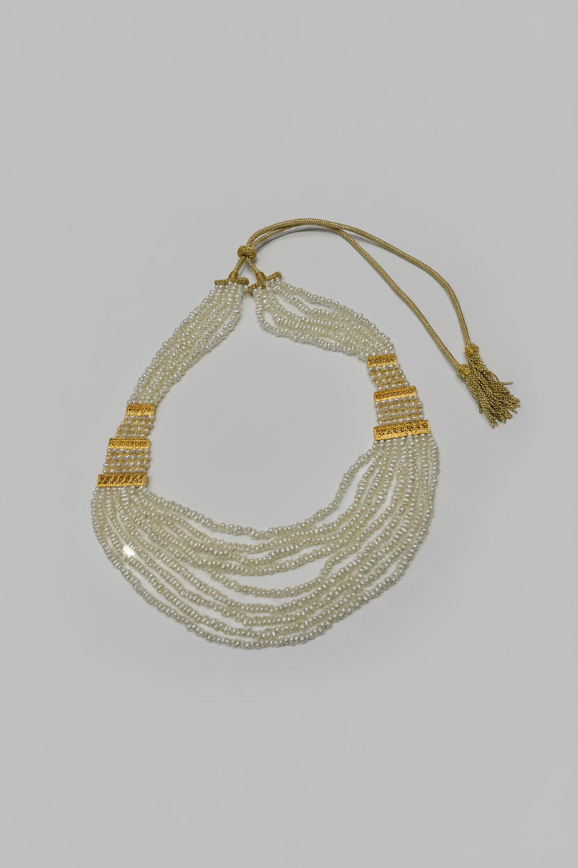 Collier Fassi Or | Bijou Traditionnel Marocain Doré