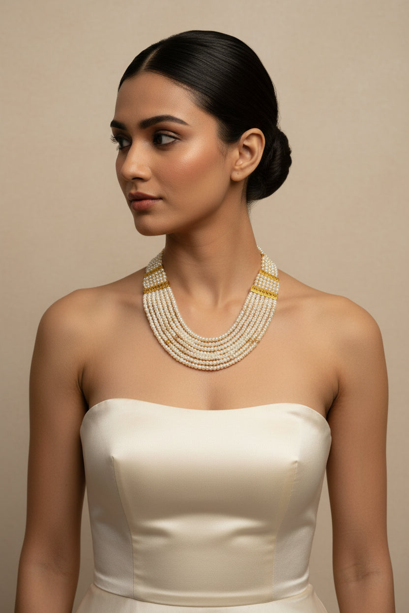 Collier Fassi Or | Bijou Traditionnel Marocain Doré