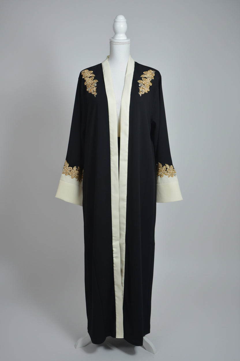 VESTE Kimono Noir BRODE