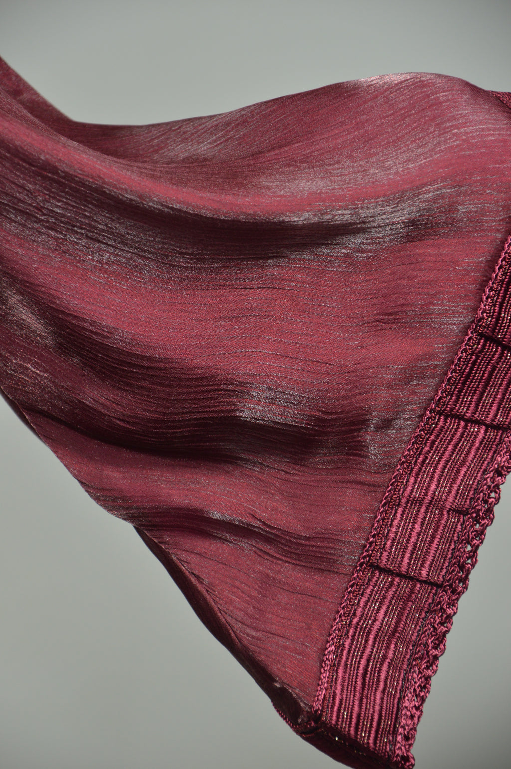 Caftan Organza Bordeaux - Zeynaya Prestige