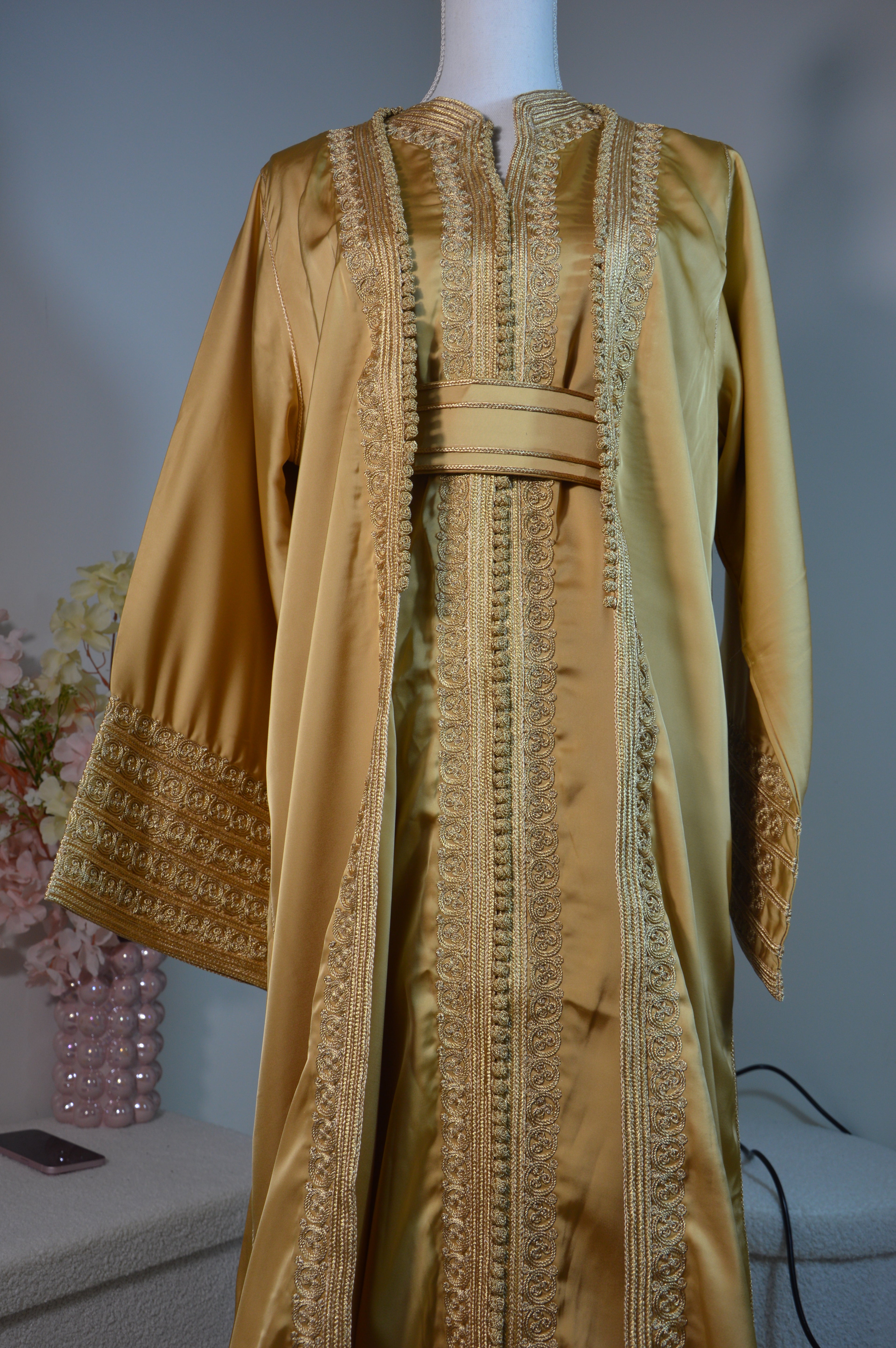 Kimono Oriental Doré - Zeynaya Prestige