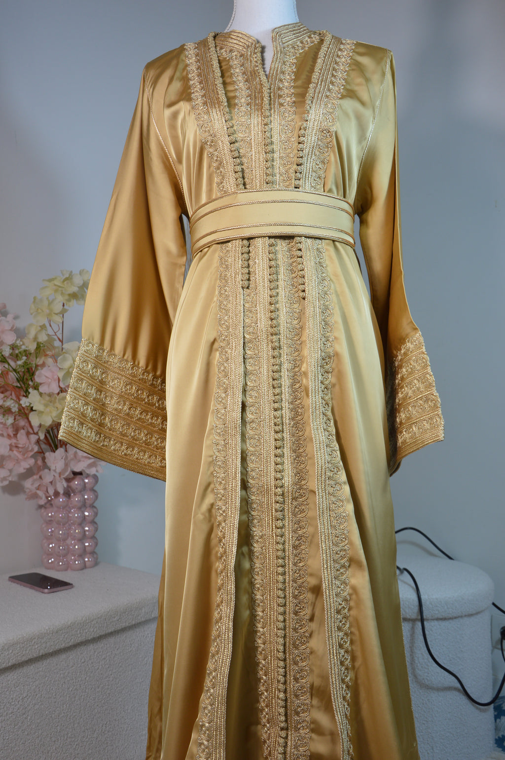 Kimono Oriental Doré - Zeynaya Prestige