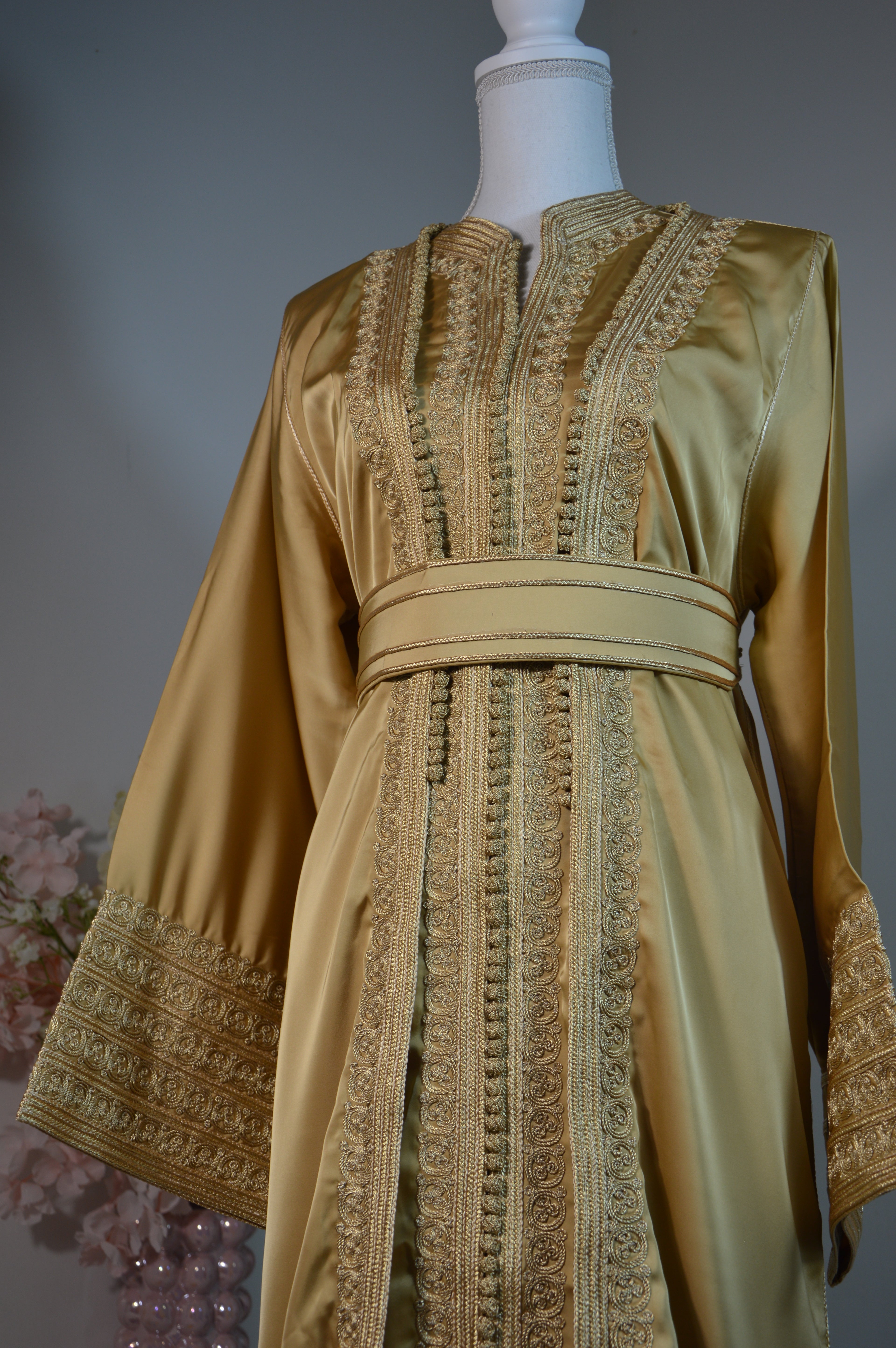 Kimono Oriental Doré - Zeynaya Prestige