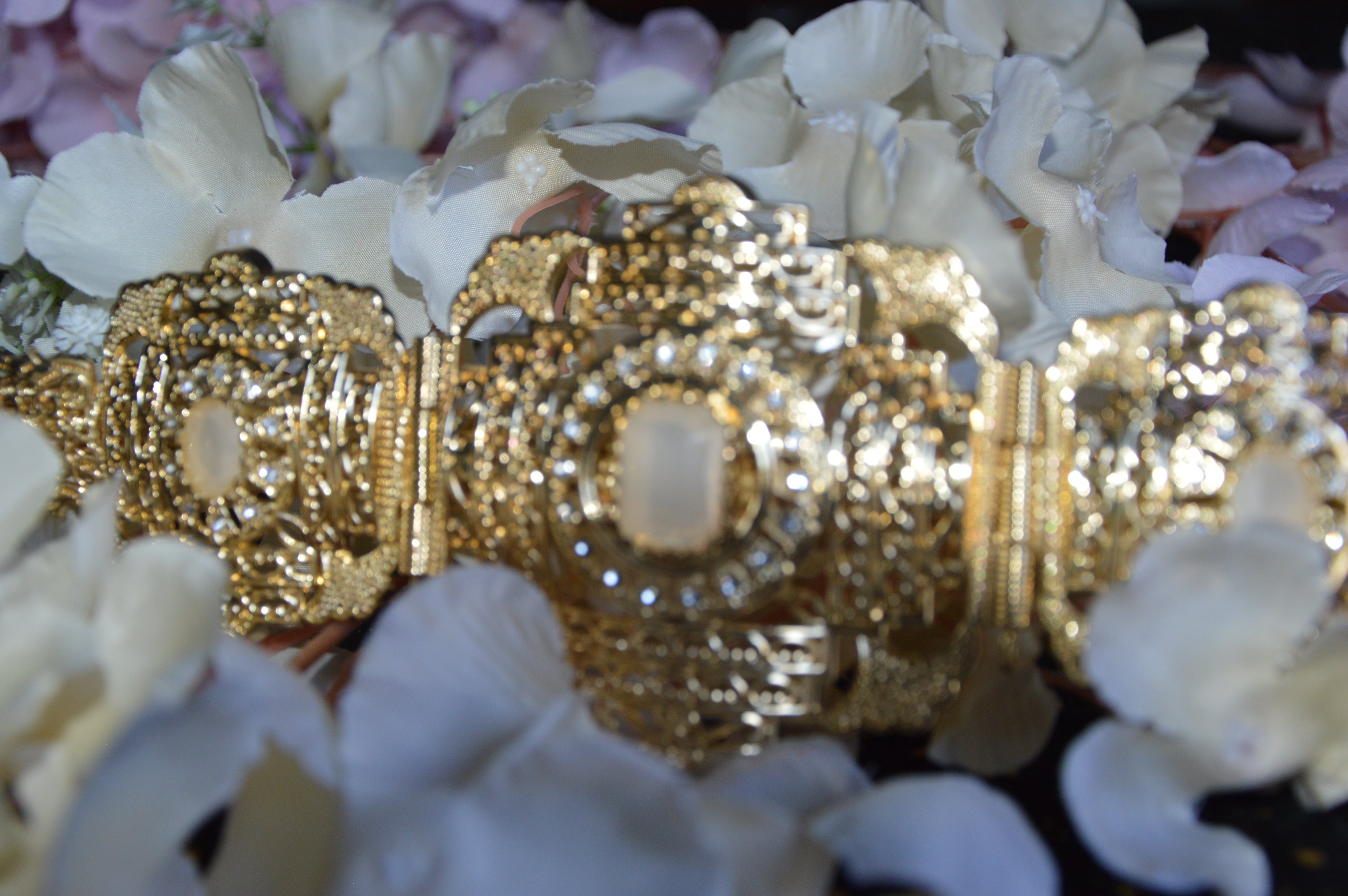 Ceinture orientale « Sultana » — Nacre blanche