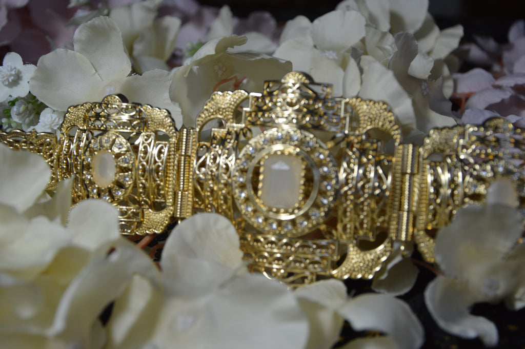 Ceinture orientale « Sultana » — Nacre blanche