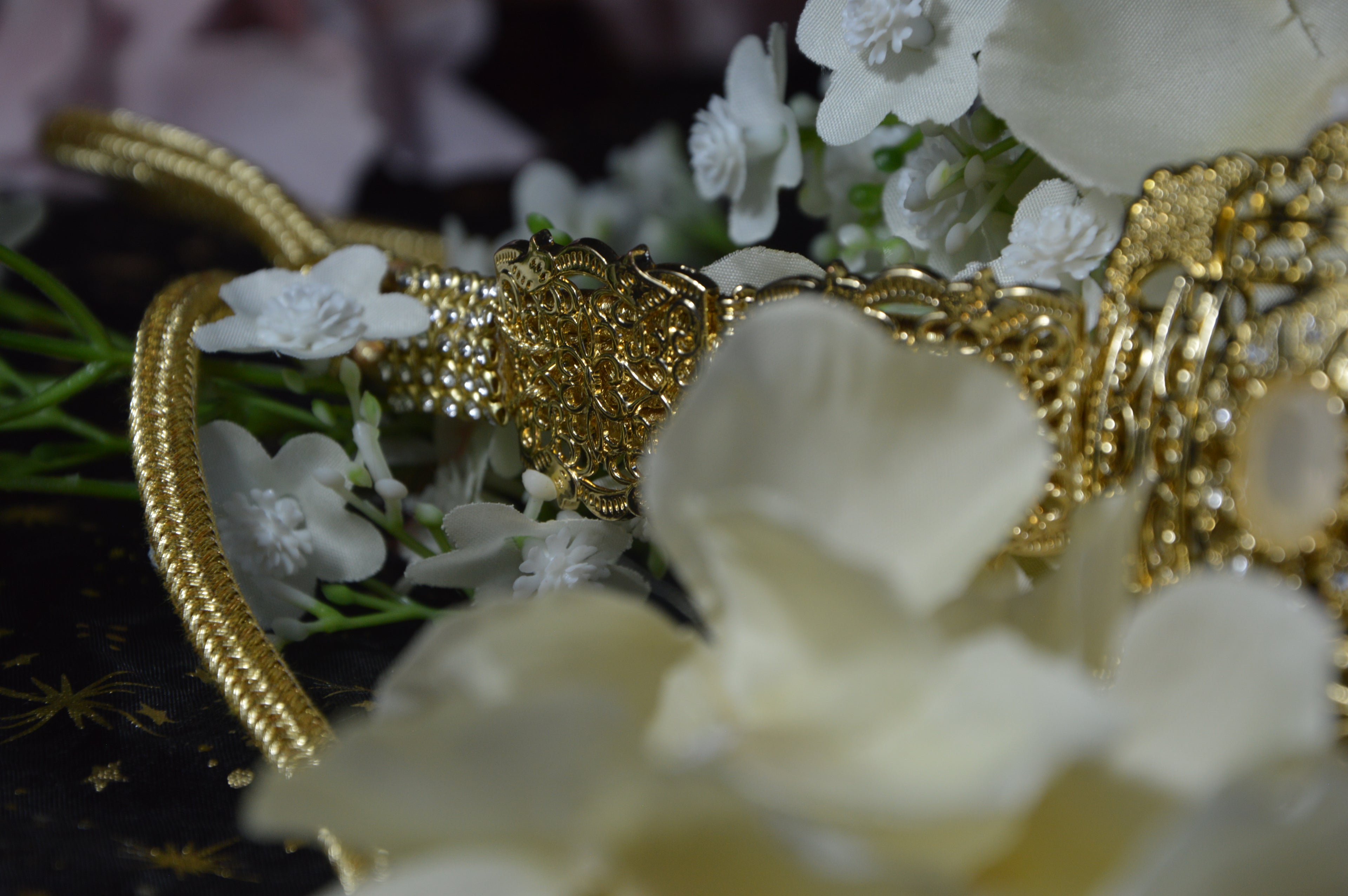 Ceinture orientale « Sultana » — Nacre blanche